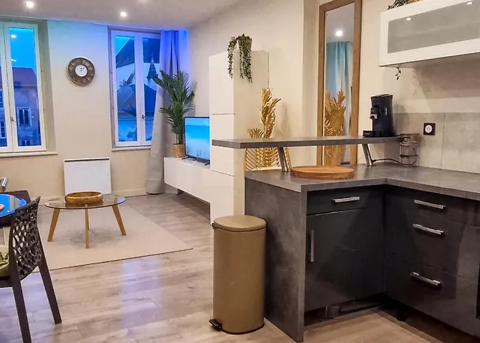 Le Saint-laurent Cocoon Design Coeur De Apartmán Pont-à-Mousson